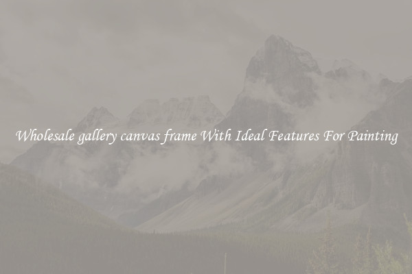 Wholesale gallery canvas frame With Ideal Features For Painting