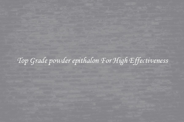 Top Grade powder epithalon For High Effectiveness