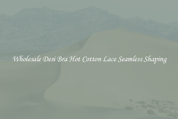 Wholesale Desi Bra Hot Cotton Lace Seamless Shaping